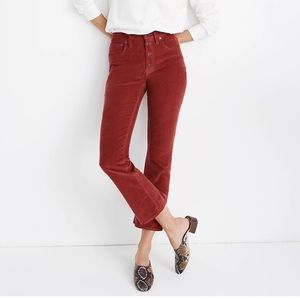 **LAST CHANCE** Madewell Cali Demi Boot Corduroys